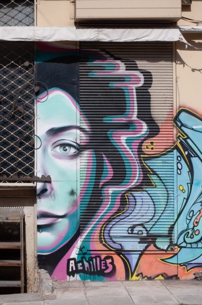 Graffiti in Athens | Image by Marina Koutsoumpa